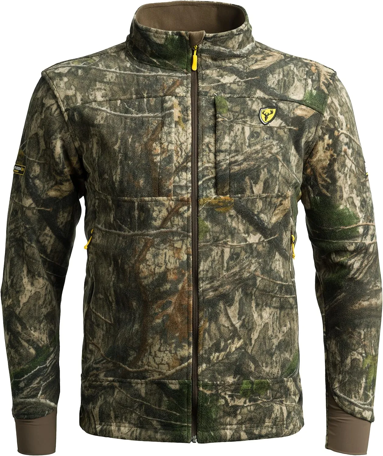 SCENTBLOCKER Adrenaline Camo Zip-Up Jacket for Men