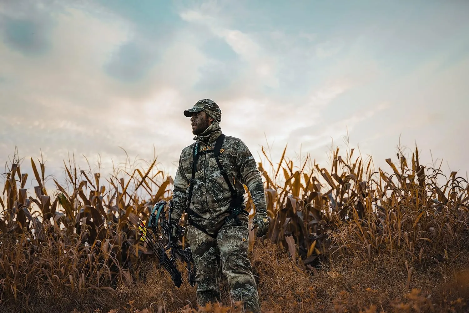 SCENTBLOCKER Adrenaline Camo Zip-Up Jacket for Men