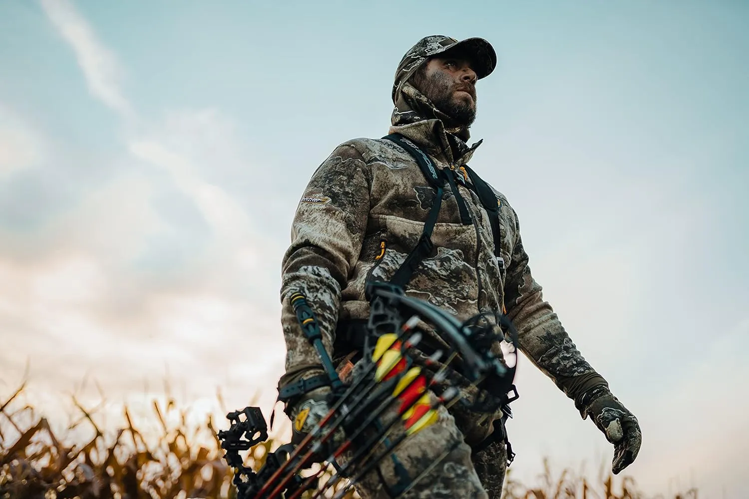 SCENTBLOCKER Adrenaline Camo Zip-Up Jacket for Men