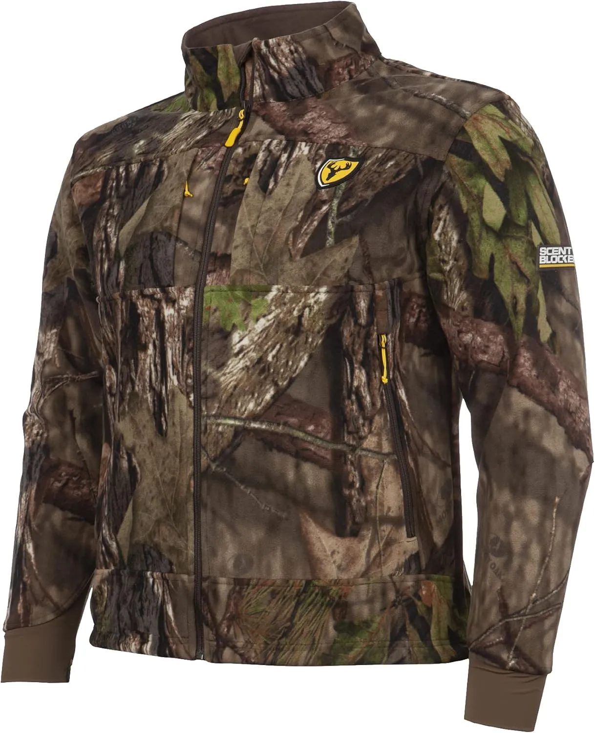 SCENTBLOCKER Adrenaline Camo Zip-Up Jacket for Men