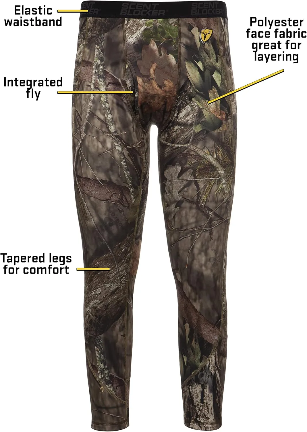 SCENTBLOCKER Cold-Fusion Catalyst Underguard Camouflage Base Bottom for Men