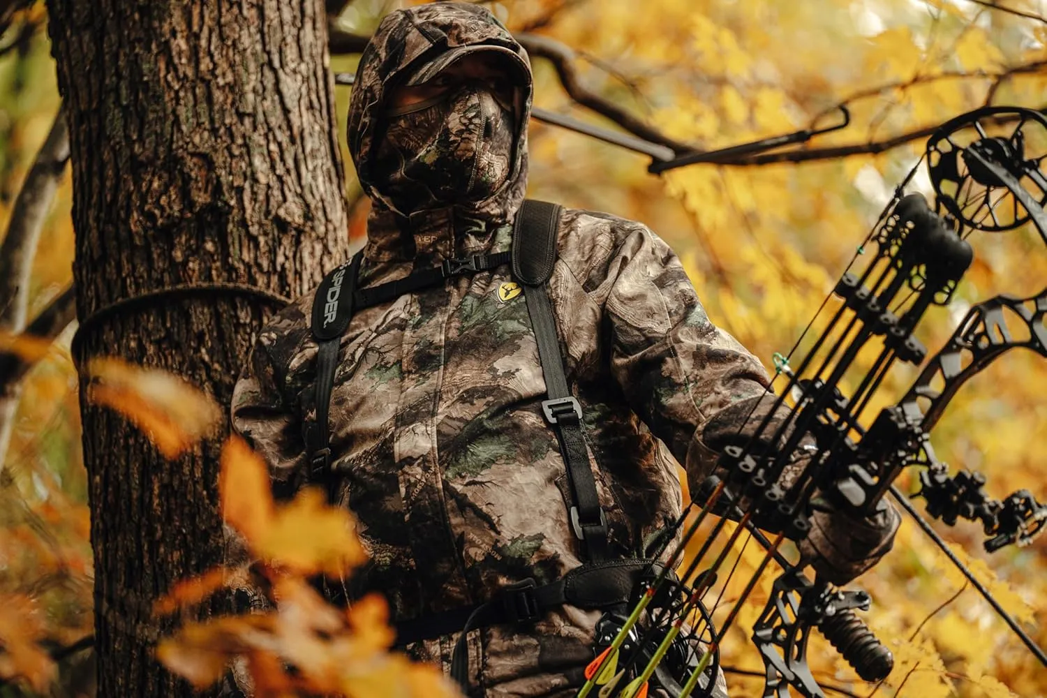 SCENTBLOCKER Men's Insulated Drencher Breathable Waterproof Camo Hunting Jacket