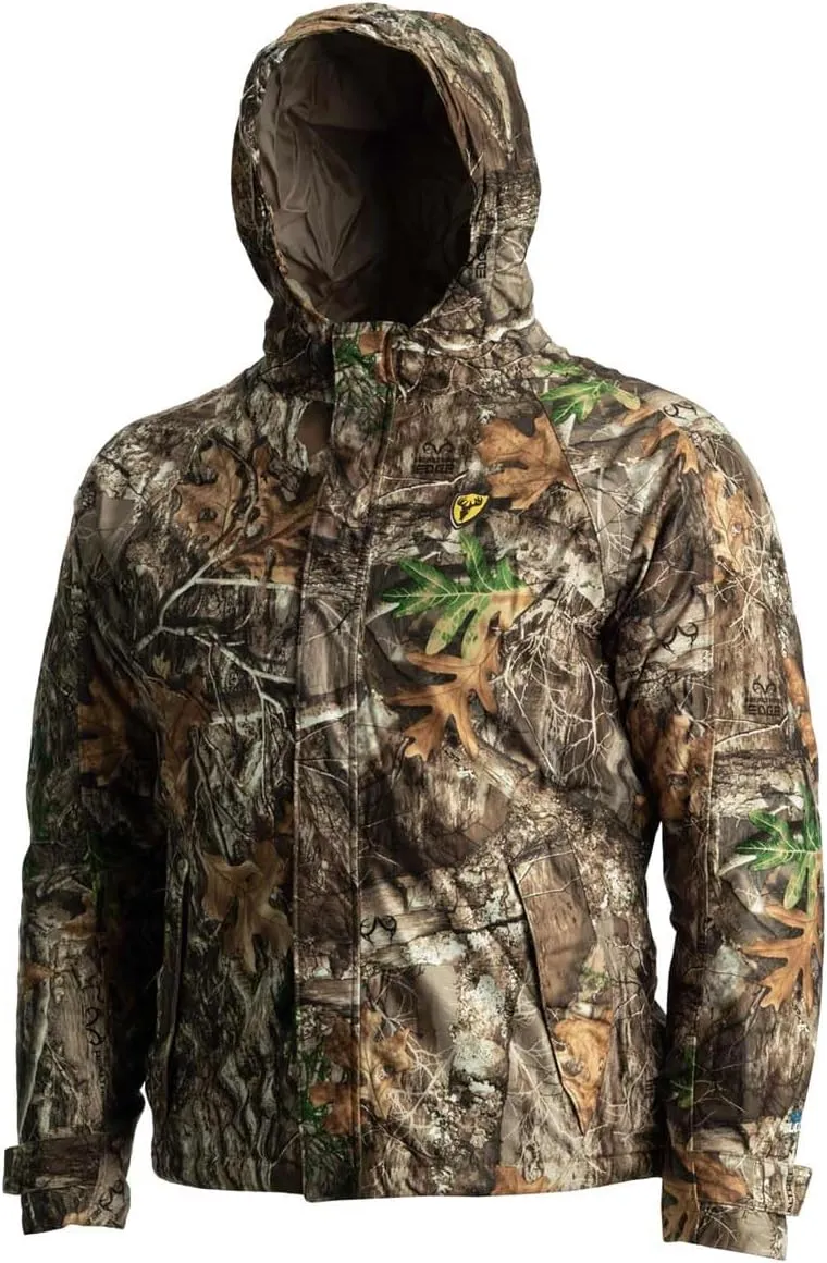 SCENTBLOCKER Men's Insulated Drencher Breathable Waterproof Camo Hunting Jacket