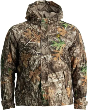 SCENTBLOCKER Men's Insulated Drencher Breathable Waterproof Camo Hunting Jacket
