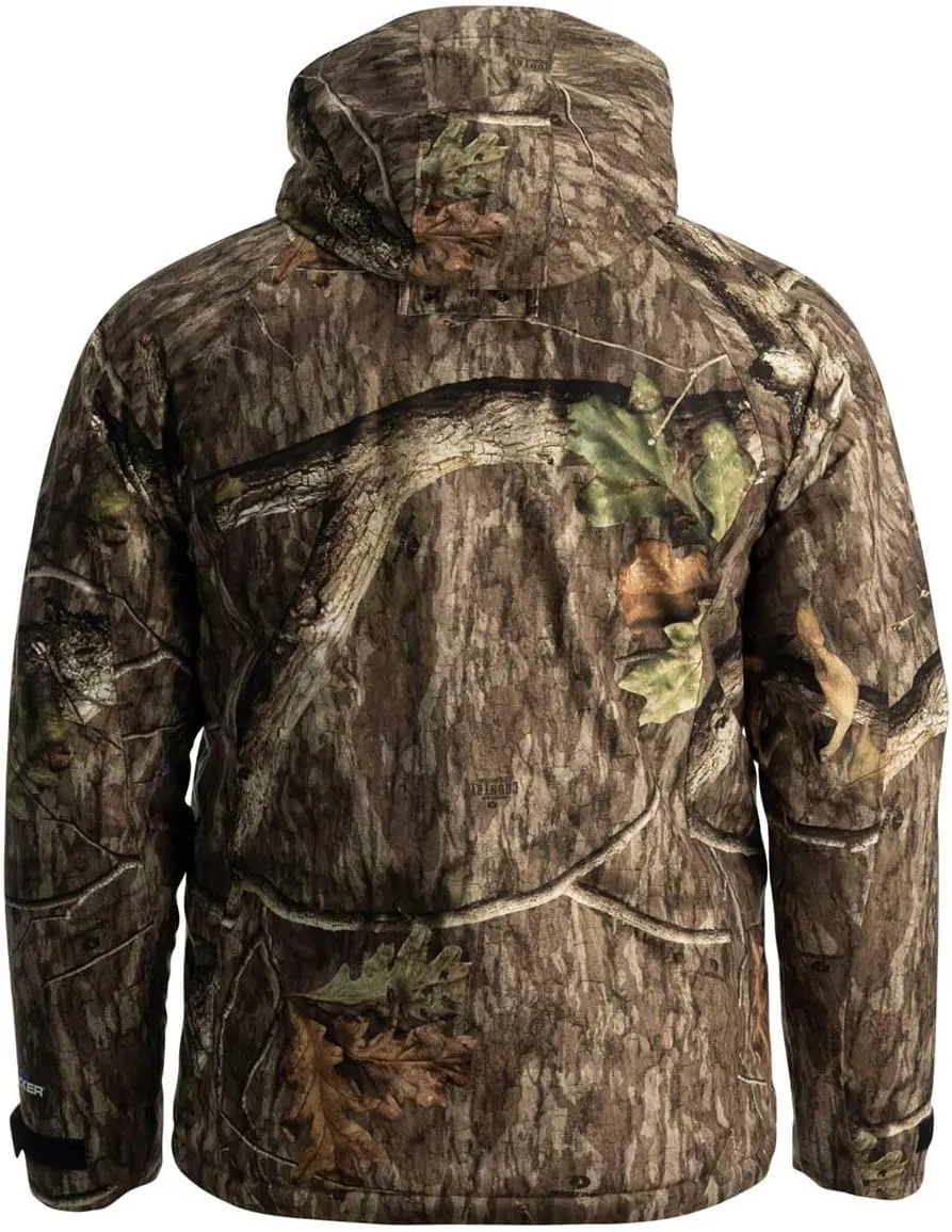 SCENTBLOCKER Men's Insulated Drencher Breathable Waterproof Camo Hunting Jacket