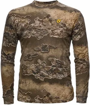SCENTBLOCKER Scent Blocker Fused Cotton Lightweight Long-Sleeve Shirt, Camo Hunting Clothes