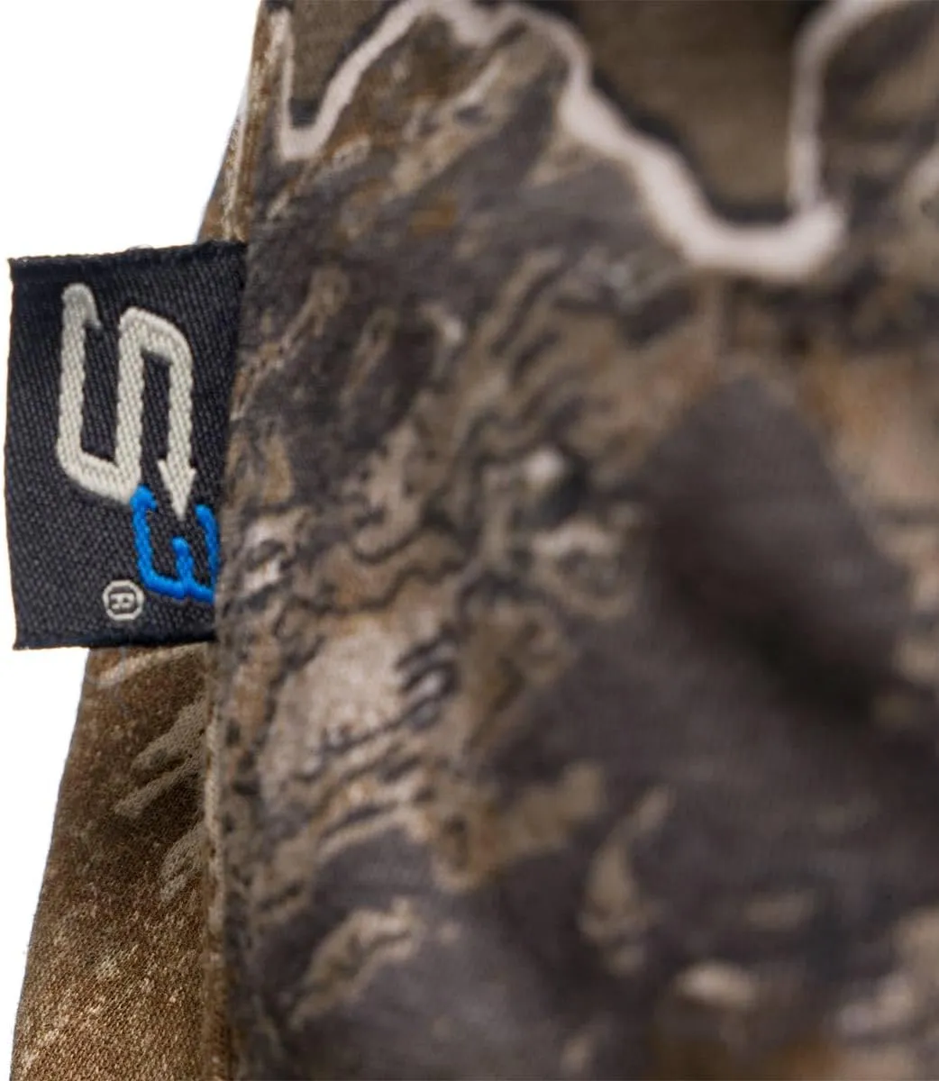 SCENTBLOCKER Scent Blocker Fused Cotton Lightweight Long-Sleeve Shirt, Camo Hunting Clothes