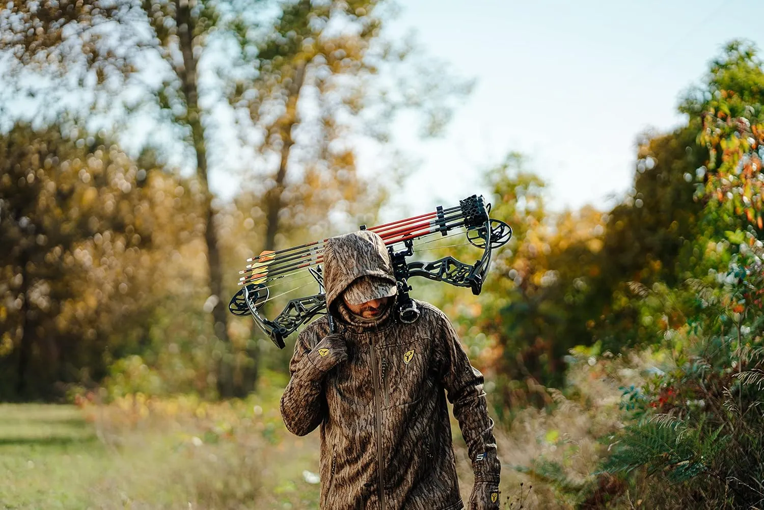 SCENTBLOCKER Scent Blocker Shield Series Silentec Midweight Jacket, Camo Hunting Clothes for Men