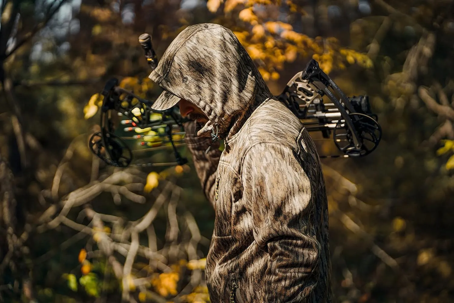 SCENTBLOCKER Scent Blocker Shield Series Silentec Midweight Jacket, Camo Hunting Clothes for Men