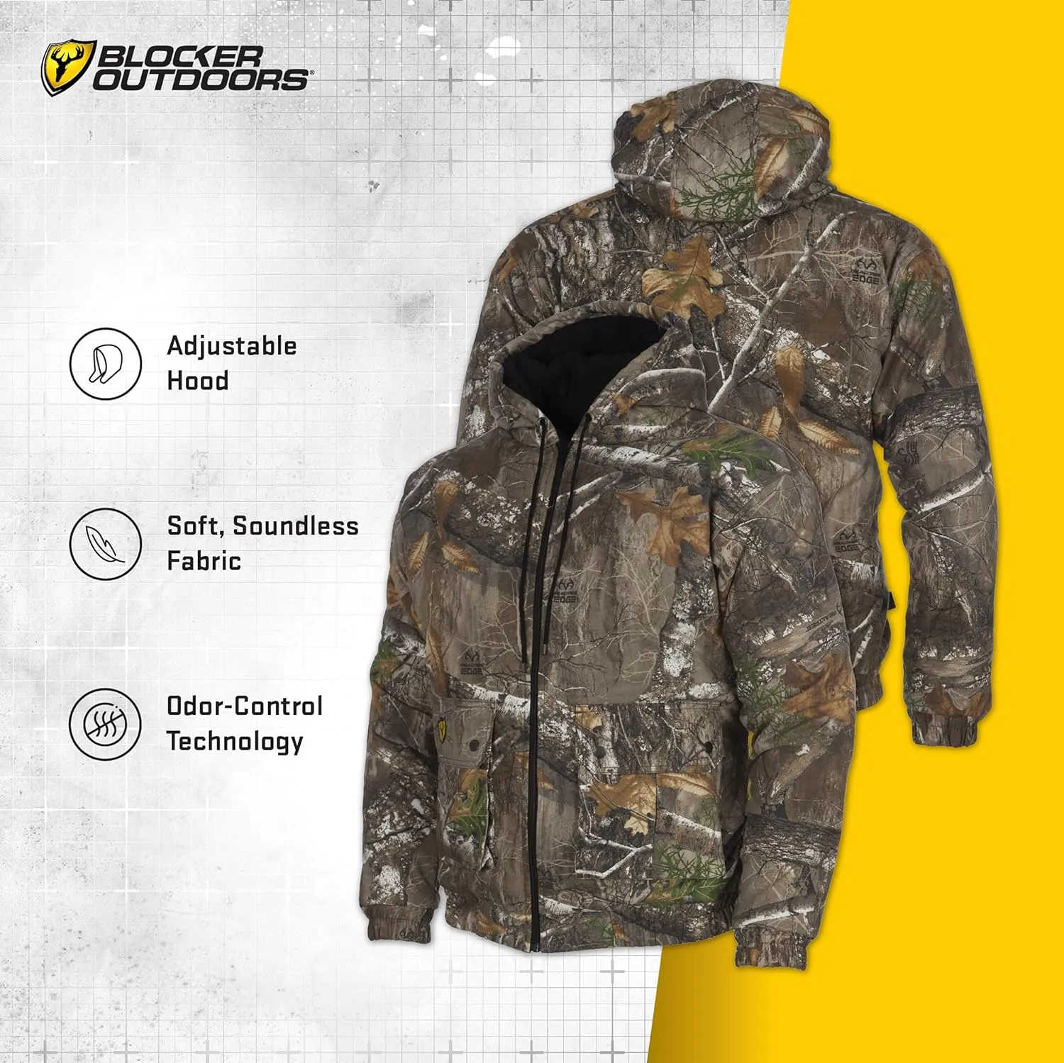 SCENTBLOCKER Scent Blocker Shield Series Youth Commander Insulated Jacket, Hunting Coat