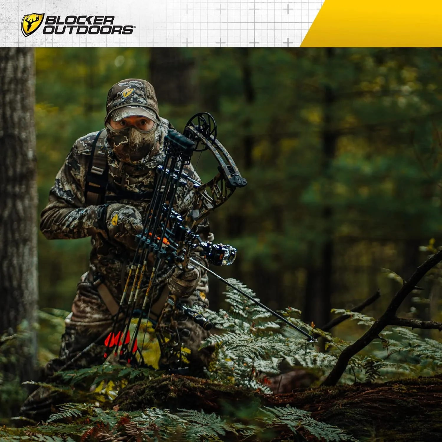 SCENTBLOCKER Shield Series S3 Midweight Camo Skull Cap
