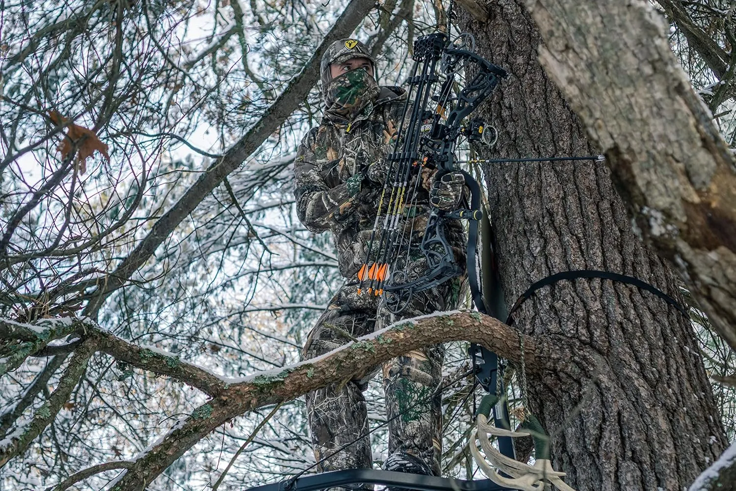 ScentBlocker Whitetail Pursuit Insulated Camouflage Parka, Hooded Hunting Jacket for Men