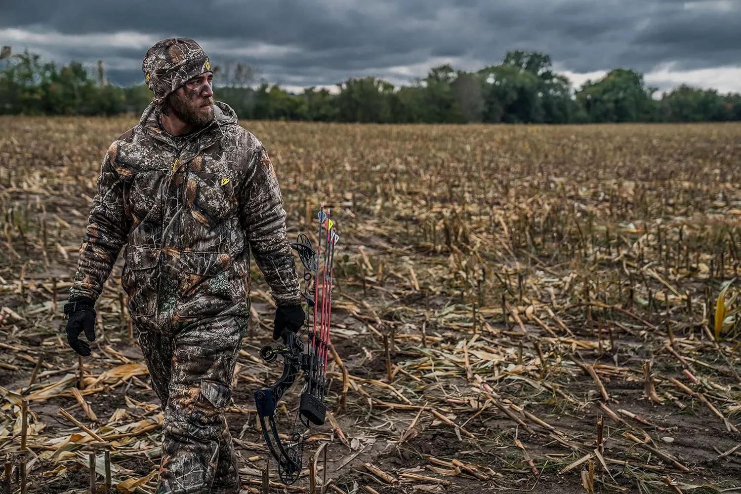 ScentBlocker Whitetail Pursuit Insulated Camouflage Parka, Hooded Hunting Jacket for Men