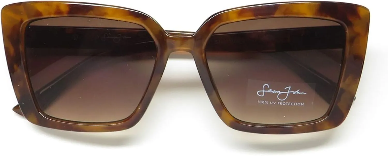 Sean John Sjs2031ce Polarized Cat Eye Sunglasses 100% Uv Rays Protection Elegant