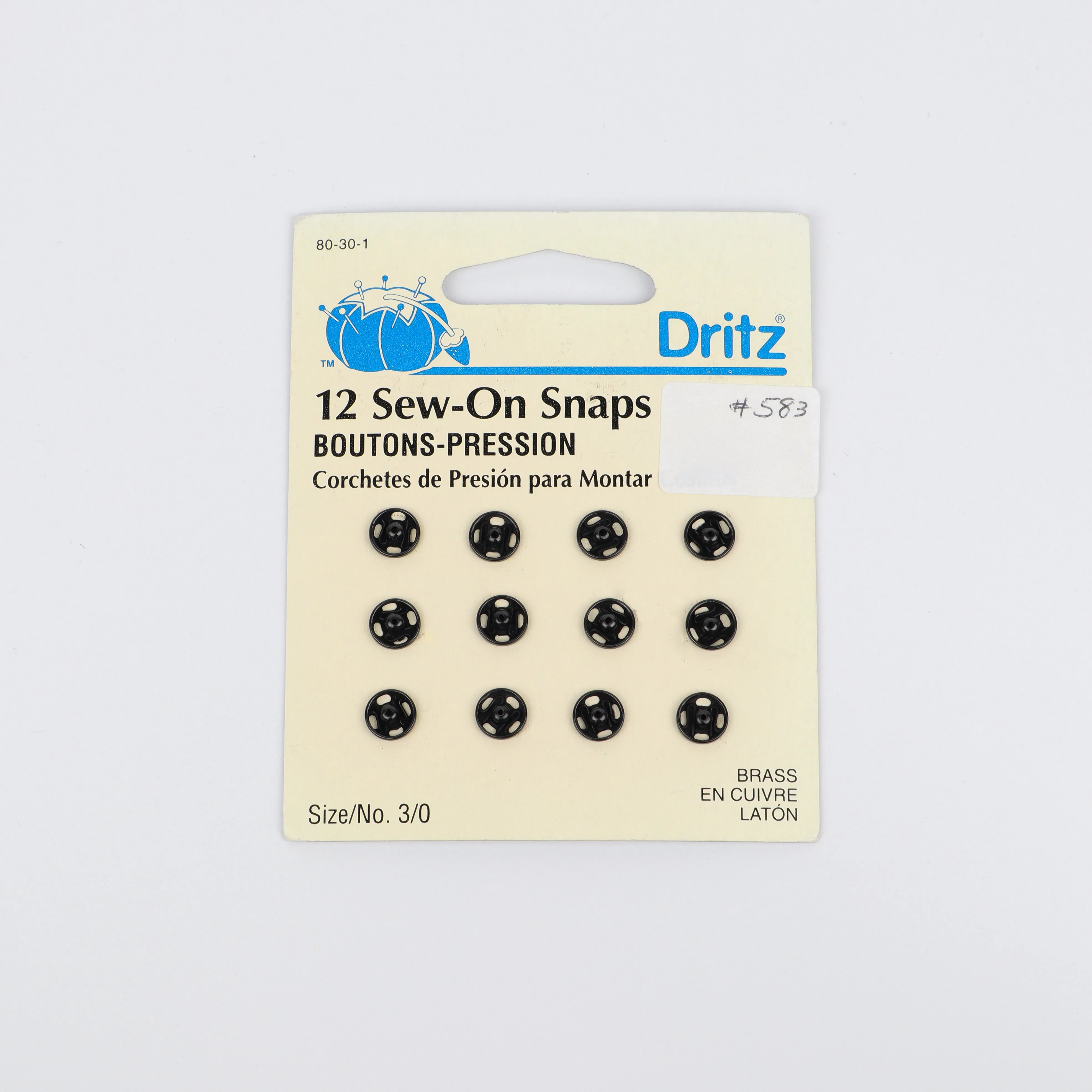 Sew-On Snaps
