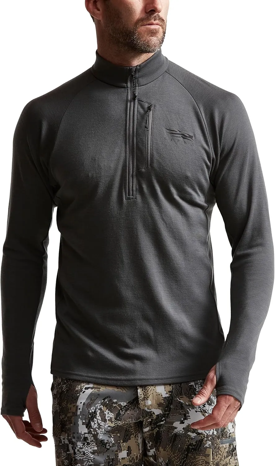 SITKA Gear Mens Core Merino 220 Half-Zip Jacket