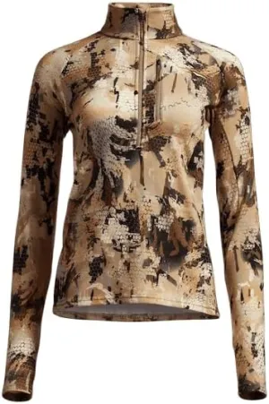 Sitka Gear Waterfowl Marsh Women's CORE Merino 330 Half-Zip Pullover 600167-WL