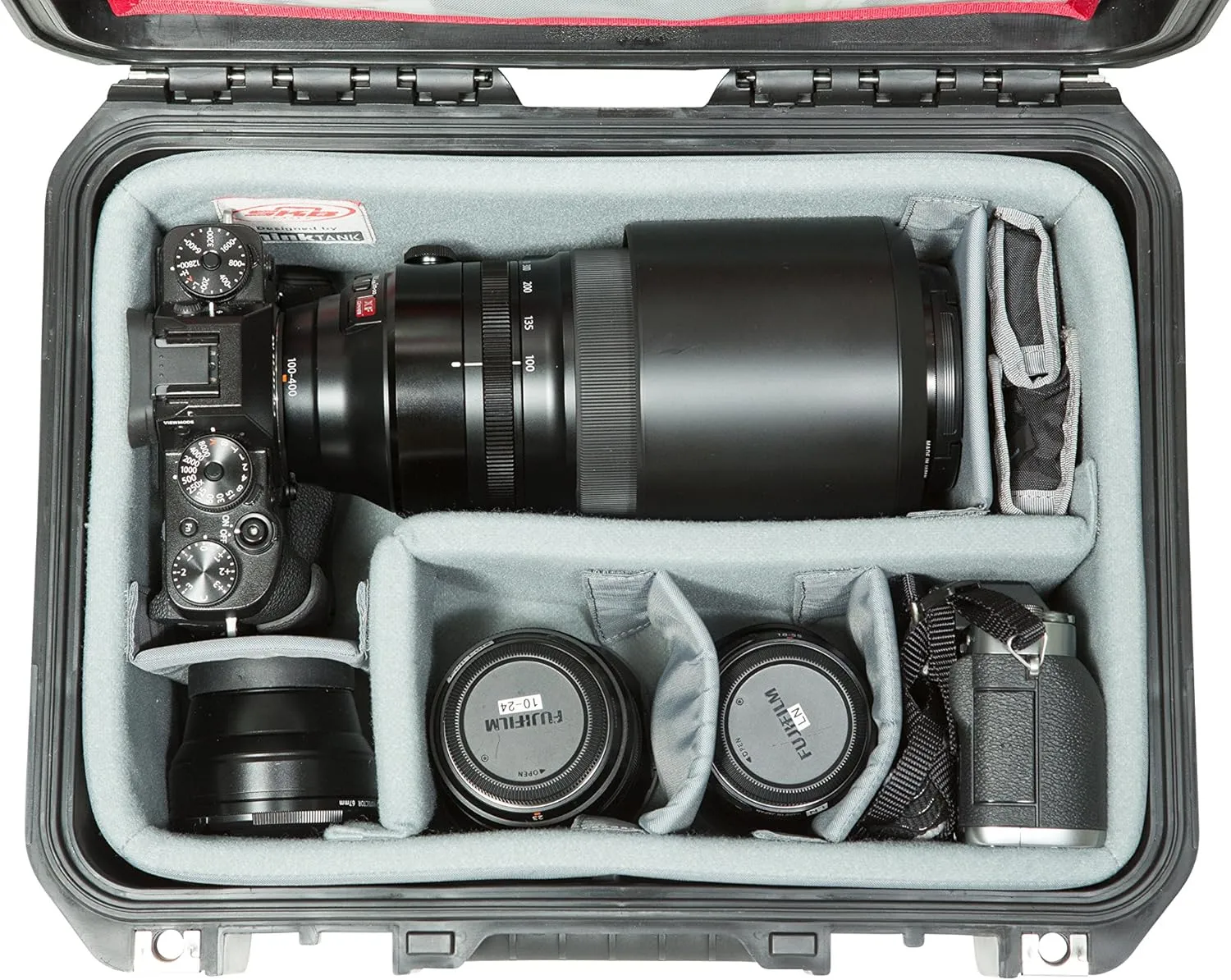 SKB Cases iSeries 1309-6 Case with Think Tank Designed Photo Dividers, Black (3i-1309-6DT)
