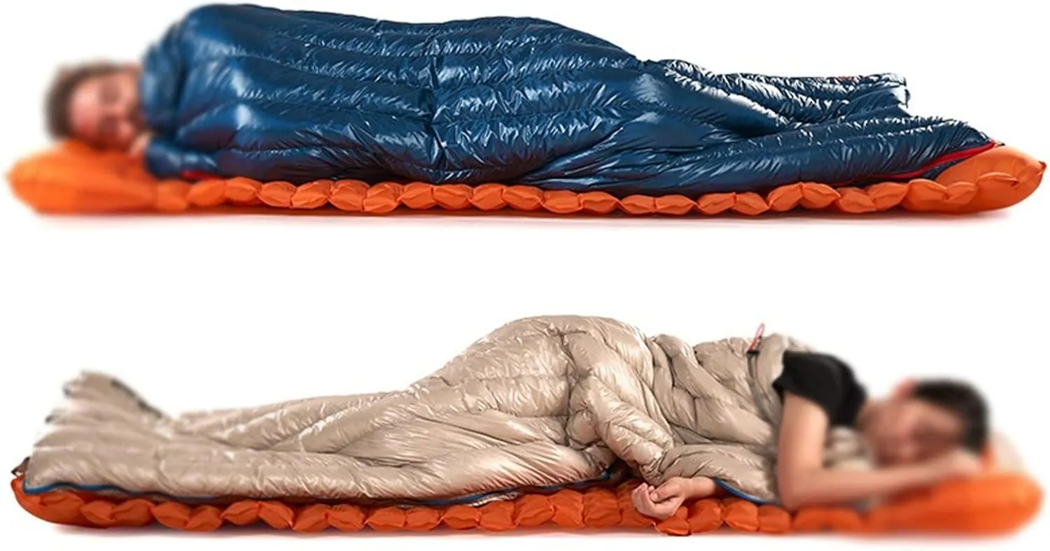 Sleeping Bags Sleeping Bag Ultralight Goose Down Envelope Type Sleeping Bag Camping Outdoor Mini Warm