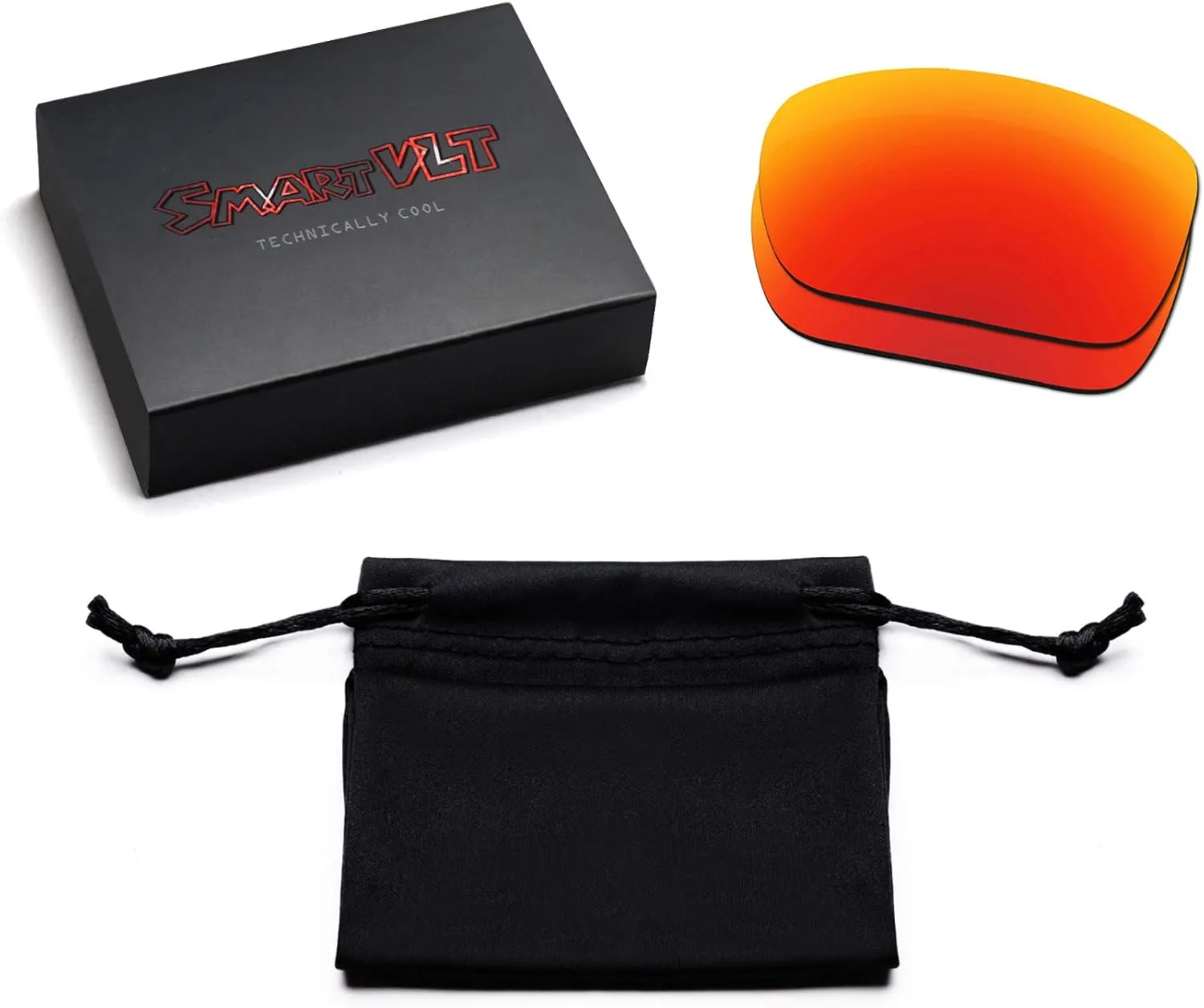 SmartVLT Men's Replacement Lenses/Nosepieces for Oakley Turbine OO9263 Sunglass - More Options