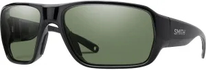 Smith Castaway Sport & Performance Sunglasses - Matte Black Frame | ChromaPop Polarized Gray Green Lens