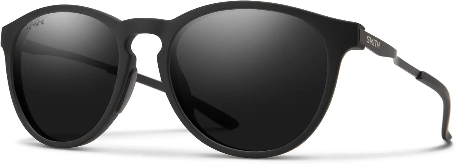 Smith Wander Lifestyle Sunglasses-Matte Chromapop Polarized Black