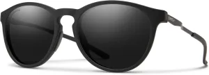 Smith Wander Lifestyle Sunglasses-Matte Chromapop Polarized Black