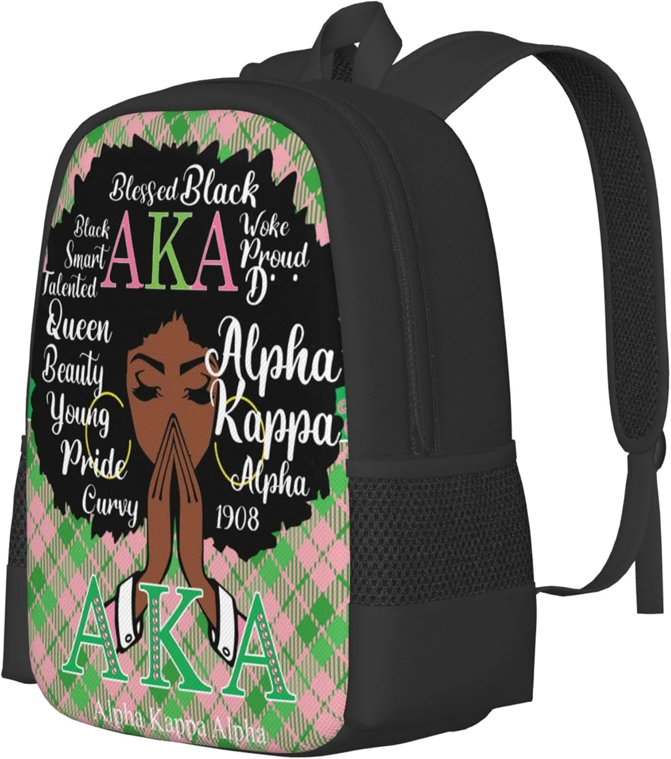 Sorority Multifunctional Backpack Large Travel Backpack for Men Women Computer Work Business Carry on Daypack, Style-12