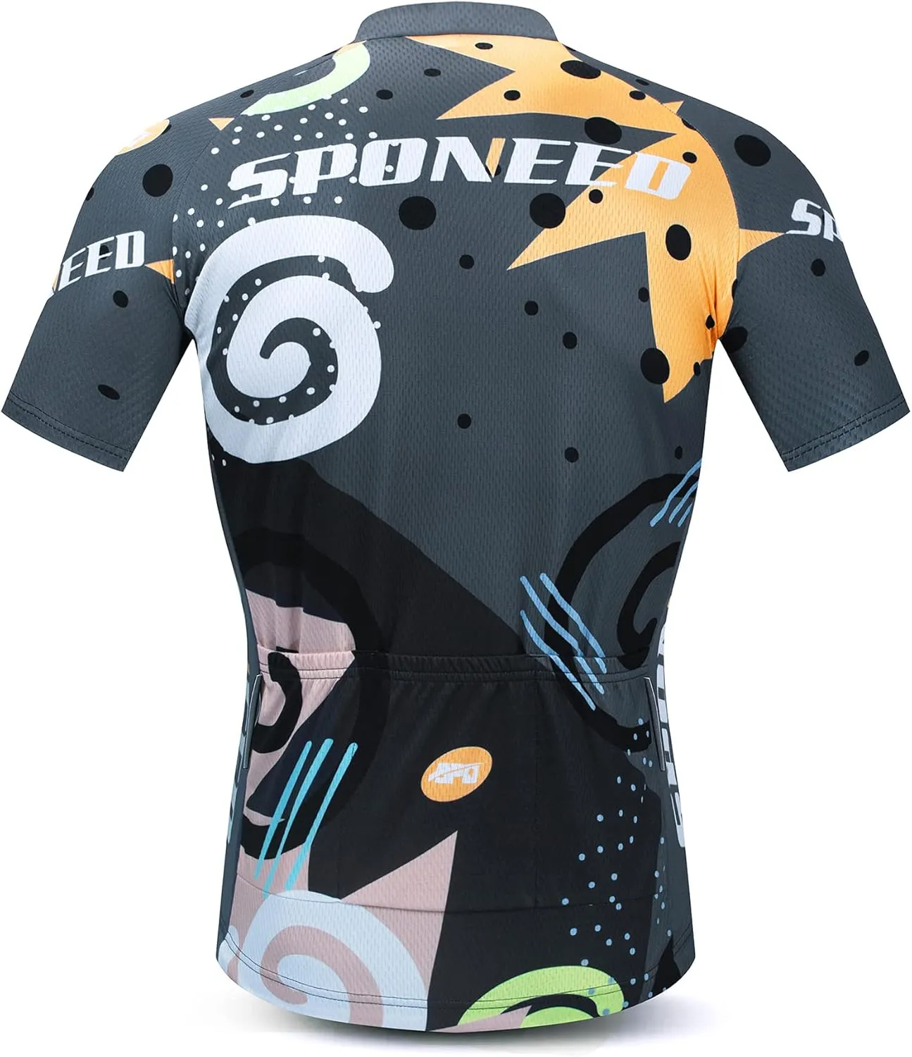 sponeed Bike Jersey and Compression Shorts sets Men's Biking Shirt with Pockets Ride Clothing Gear