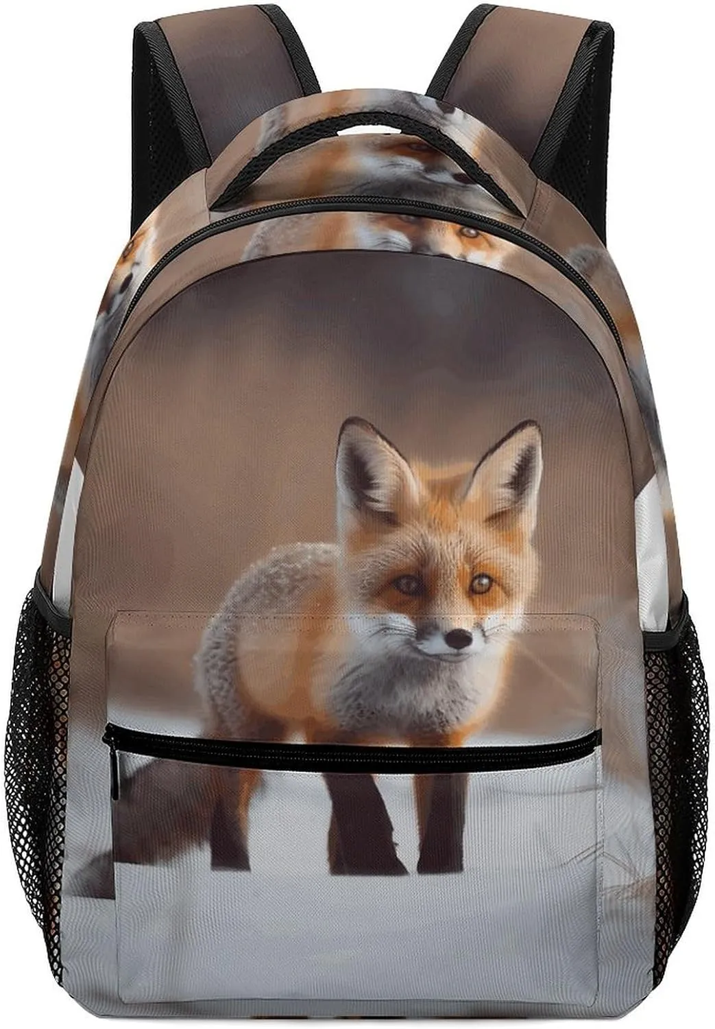 Stylish Backpack, Cute Fox Print Durable Backpack Travel Backpack Hiking Backpack Ergonomic Backpack Comfortable Backpack
