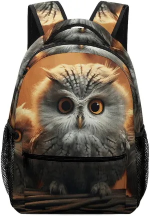 Stylish Backpack, Cute Owl Print Durable Backpack Travel Backpack Hiking Backpack Ergonomic Backpack Comfortable Backpack