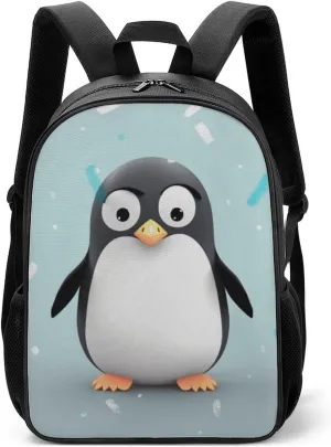 Stylish Backpack, Cute Penguinm Print Durable Backpack Travel Backpack Hiking Backpack Ergonomic Backpack Comfortable Backpack