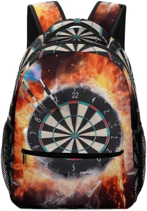 Stylish Backpack, Dart Board Print Durable Backpack Travel Backpack Hiking Backpack Ergonomic Backpack Comfortable Backpack