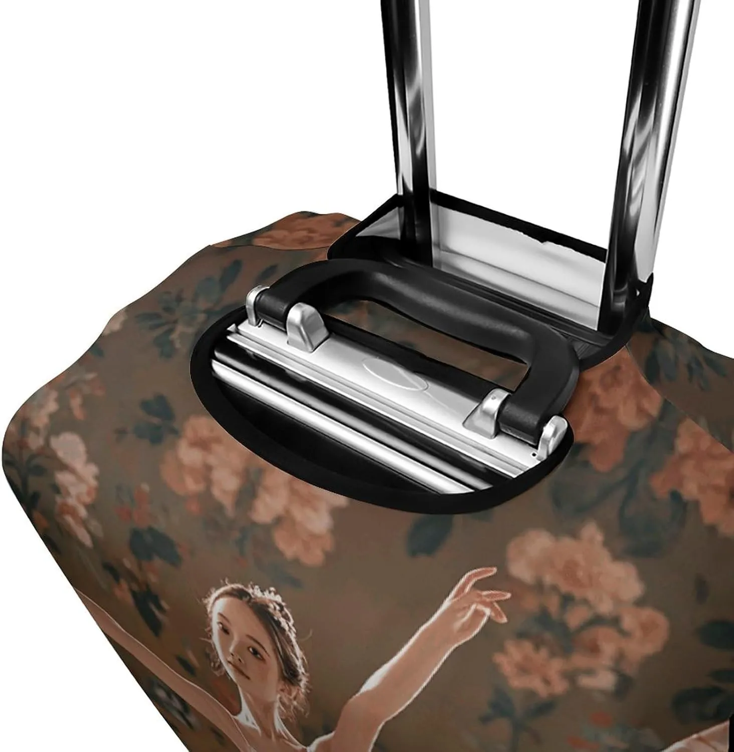 Suitcase Covers for Luggage Ballerina Dance Fashion Luggage Cover Washable Protector Waterproof Suitcase Cover Anti-scratch Travel Suitcases Covers Case for 19-32 Inch Luggages XL