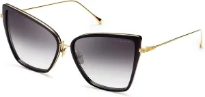 Sunglasses Dita SUNBIRD 21013 A-BLK-GLD Black18K Gold w/ Dark Grey to Clear-AR
