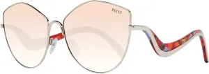Sunglasses Emilio Pucci EP 0118 28G Rose Gold, Coral Havana Temples/Grad. Brown