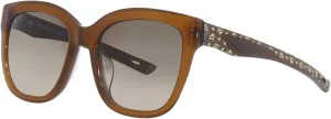 Sunglasses MCM 697 SLA 205 Brown/Olive Visetos