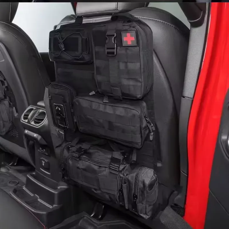 Tactical Car Seat Bug Out EDC Kit Molle Organizer - Ships from Australia