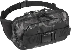 Tactical Fanny Pack for Concealed Carry Sling Bag CCW Crossbody Waist Bag for Men&Women EDC Gear with Adjustable Strap&Touch Screen (ACU black)
