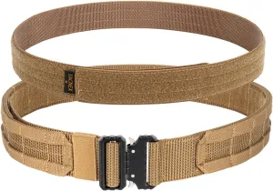 Tactical Gun Belt Molle Battle Belt 1.75" & 1.5" Rigger Heavy Duty Belt