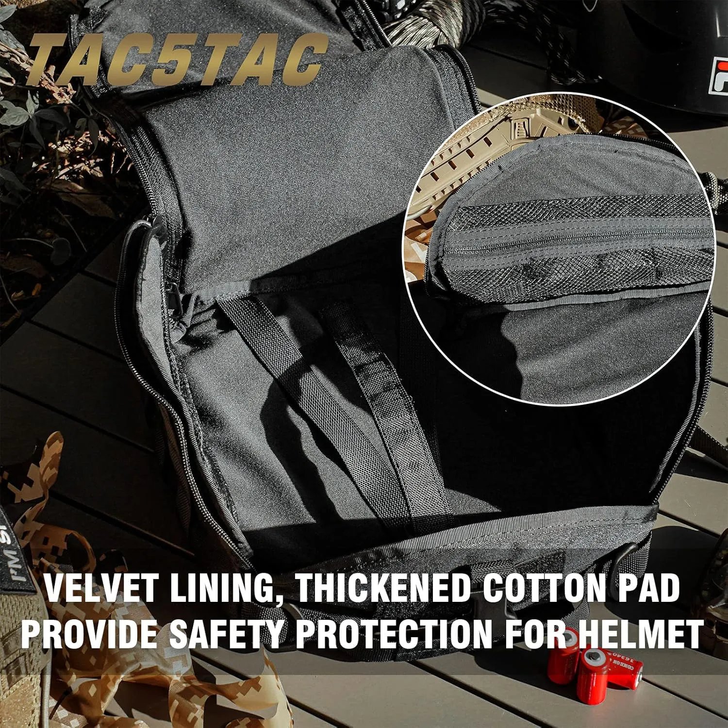 Tactical Helmet Bag Pack,Multi-Purpose Molle Storage Military Carrying Pouch for Sports Hunting Shooting Combat Helmets. …