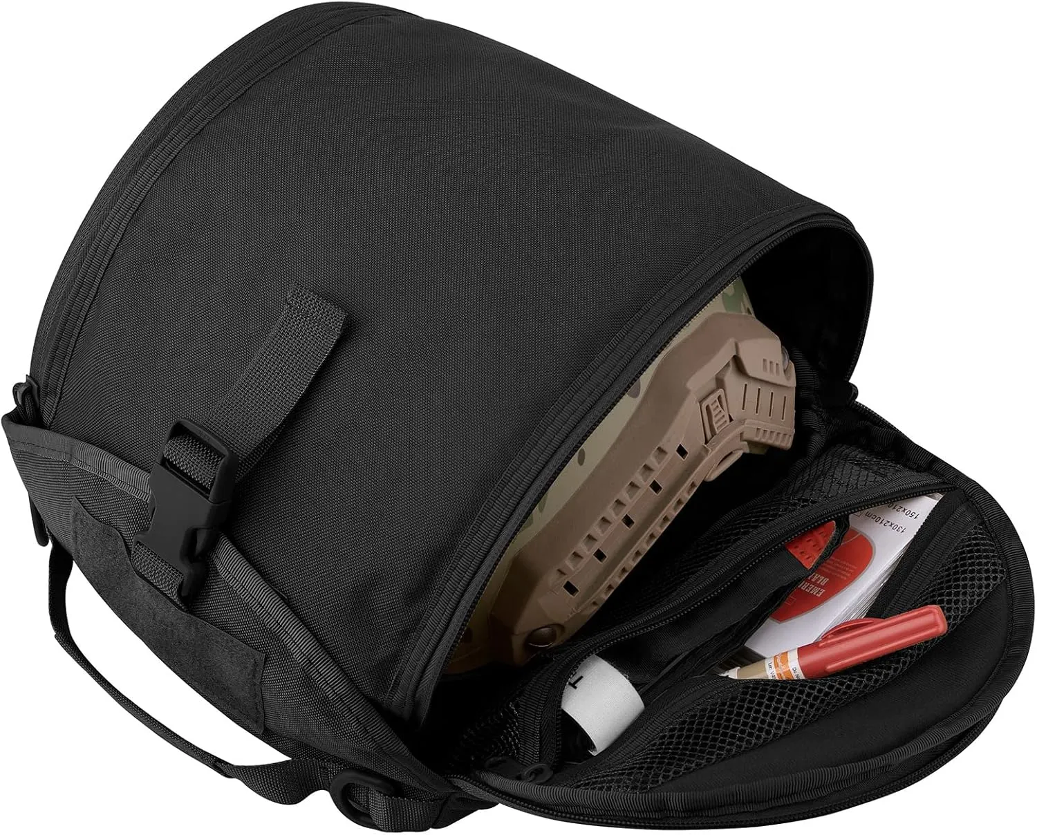 Tactical Helmet Bag Pack,Multi-Purpose Molle Storage Military Carrying Pouch for Sports Hunting Shooting Combat Helmets. …