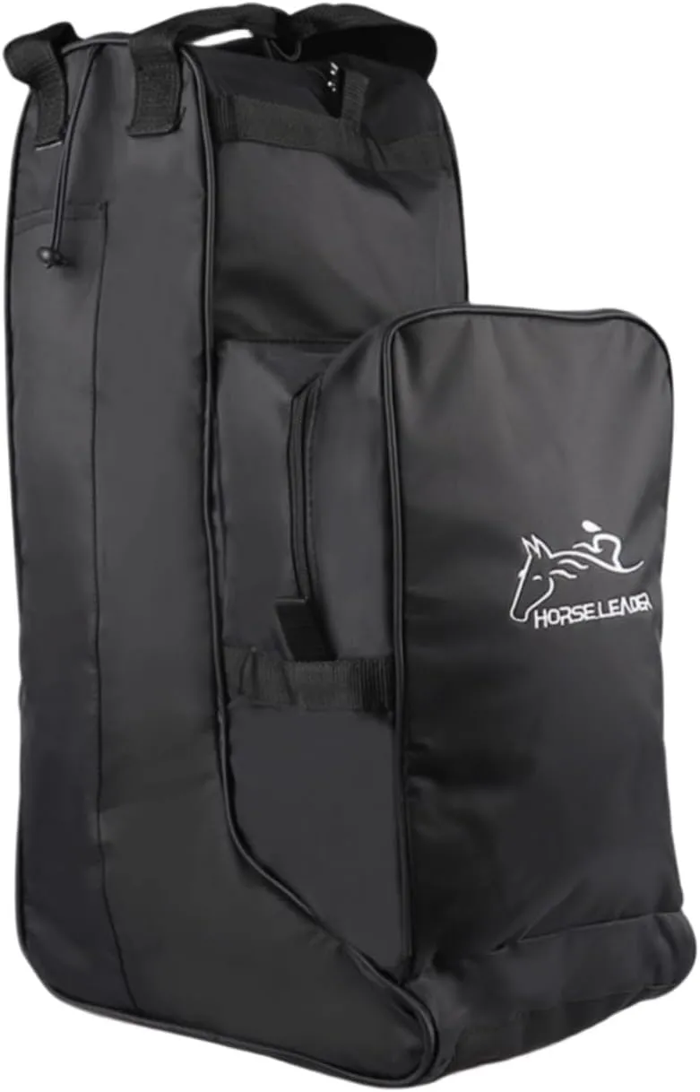 Tall Boot and Helmet Carrier - Waterproof 3 in 1 Equestrian Travel Bag for Horse Riding, Large Capacity, English Bag Carry All