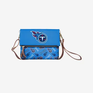 Tennessee Titans Printed Collection Foldover Tote Bag