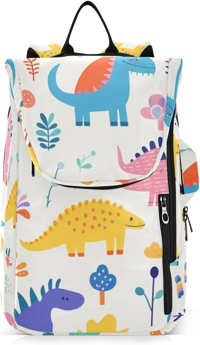 Tennis Bag Tennis Backpack for Women Men, Tennis Bag Holds 2 Rackets, Pickleball Paddles Balls, Badminton Squash, Dinosaur Simple Drawing (4)