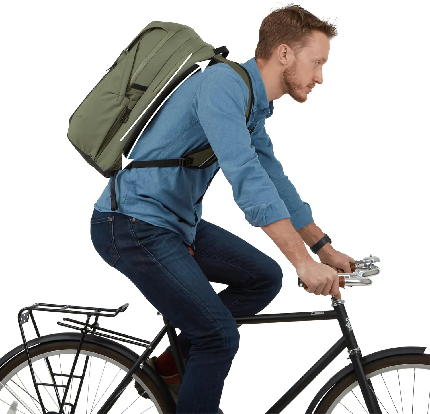 Thule Paramount Commuter Backpack 27L, Olivine