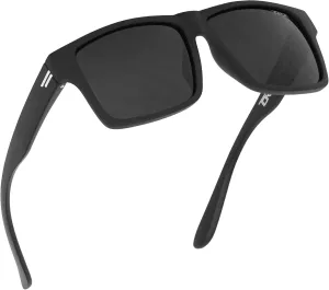 TOROE Classic RANGE TR90 Frame Polarized Unbreakable Sunglasses with Hydrophobic Coated Polycarbonate AR Lenses