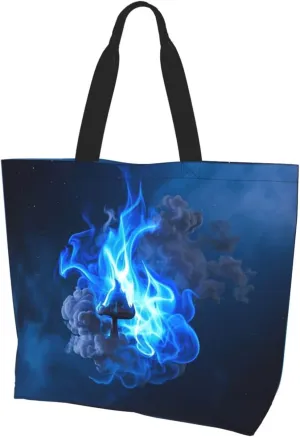 Tote Bag for Women Camouflage Deer Grocery Bag Foldable Shopping Bags Reusable Large Tote Bag