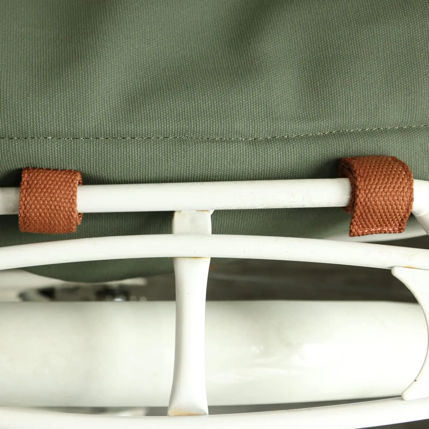 TOURBON Canvas Bike Bags Rear Rack Roll-up Bicycle Panniers Waterproof