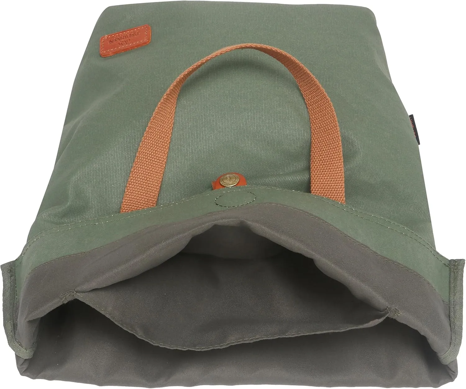 TOURBON Canvas Clip-On Quick-Release Bike Panniers Women's Shoulder Tote Bag